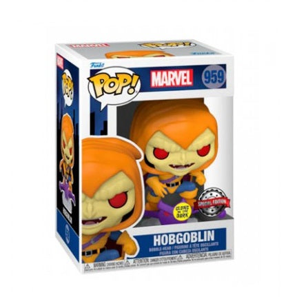 Funko Pop ! Tees Marvel Hobgoblin 36 Art Series Special Edition Glows T-Shirt L