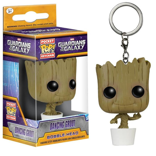 Funko Pop ! Keychain Marvel Guardians Of The Galaxy - (Baby Groot) Portachiavi