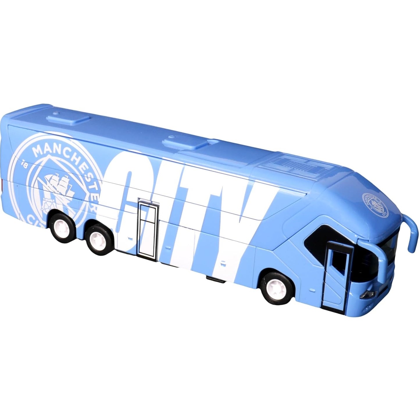 Banbo Toys - Sockers - Autobus Manchester City Fc - Action Figure Football/Calcio Statuetta da Collezione 20cm