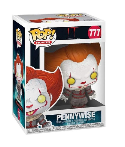 Funko Pop ! Horror Movies It Pagliaccio Chapter 2 - (55) Pennywise Figure Vinyl