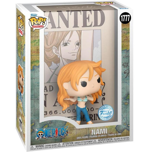 Funko Pop ! Anime Covers One Piece Universe - (1777) Nami Wanted Exclusive Cover