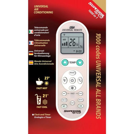 Superior Telecomando Universale Climatizzatori Airco Simply Condizionatori Aria