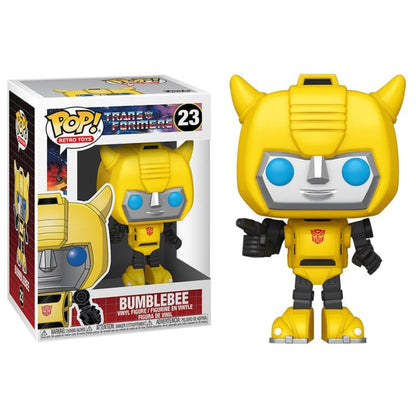 Funko Pop ! Retro Toys Transformers - (23) Bumblebee Figure Vinyl 9Cm Nuovo