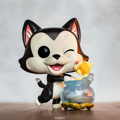 Funko Pop ! Disney Pinocchio - (1025) Figaro With Cleo Figure Gattino Pesciolino