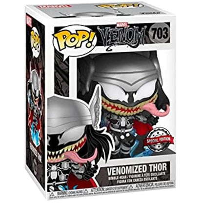 Funko Pop ! Marvel Venom - (703) Venomized Thor Special Edition Vinyl Figure 9Cm