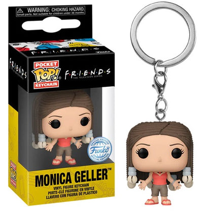 Funko Pop ! Friends - Monica Geller Vinyl Figure 4Cm Keychain Portachiavi