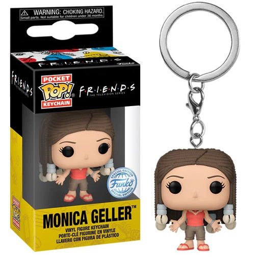 Funko Pop ! Friends - Monica Geller Vinyl Figure 4Cm Keychain Portachiavi