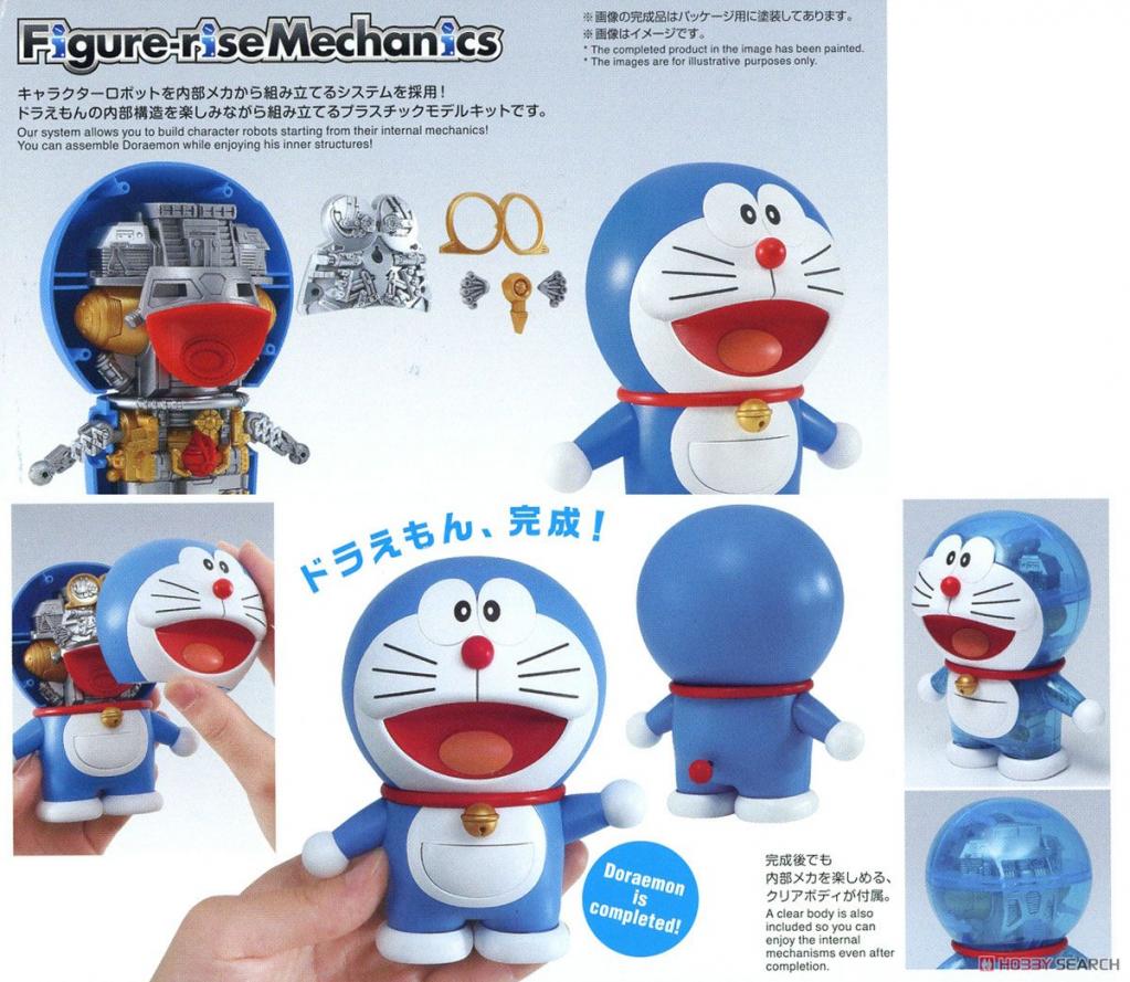 Bandai Doraemon Model Kit 19754 Figure Rise Mechanics Figura da collezione