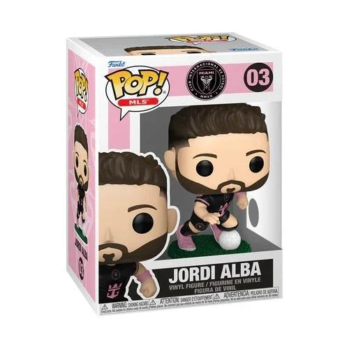 Funko Pop ! Mls - Miami (03) Jordi Alba Vinyl Figure 9Cm