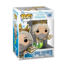 Funko Pop ! Disney The Little Mermaid King Triton (1365) 9Cm