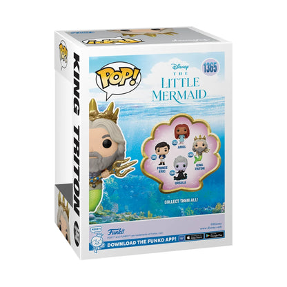 Funko Pop ! Disney The Little Mermaid King Triton (1365) 9Cm