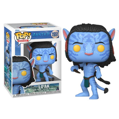 Funko Pop ! Movies Avatar The Way Of Water - (1551) Lo'Ak Battle Figure 9Cm
