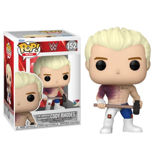 Funko Pop ! Wwe - (152) "The American Nightmare" Cody Rhodes Figure Wrestling