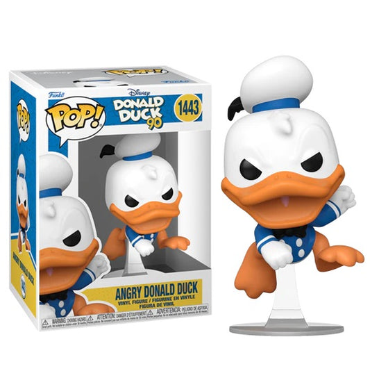 Funko Pop ! Disney Donald Duck 9Oth - (1443) Angry Donald Duck Figure Paperino