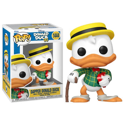 Funko Pop ! Disney Donald Duck 9Oth - (1444) Dapper Donald Duck Figure Paperino