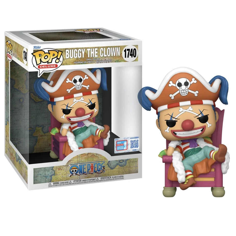 Funko Pop ! Deluxe One Piece - (1740) Buggy The Clown NYCC 2024 Special