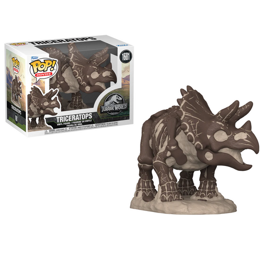 Funko Pop ! Movies Jurassic World (1681) Triceratops Vinyl Figure Tricearatopo