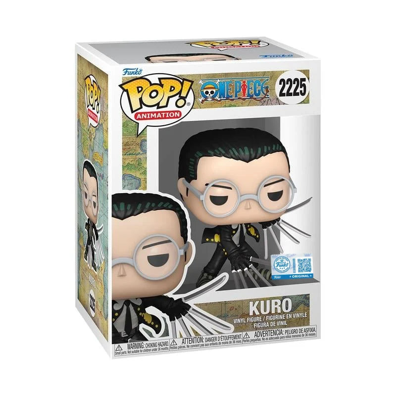 Funko Pop! Animation: One Piece (2225) Kuro (Special Edition) Vinyl Figure 9cm