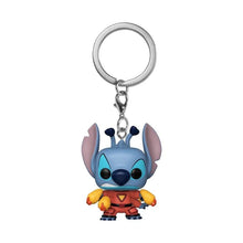 Funko Pop! Pocket Keychain: Disney Lilo è Stich (626 Stich) Mini Figure, Portachiavi da Collezione, 4cm