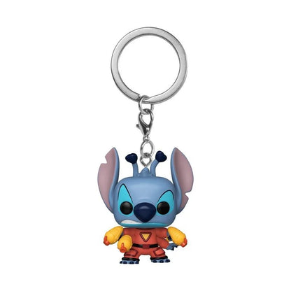 Funko Pop! Pocket Keychain: Disney Lilo è Stich (626 Stich) Mini Figure, Portachiavi da Collezione, 4cm