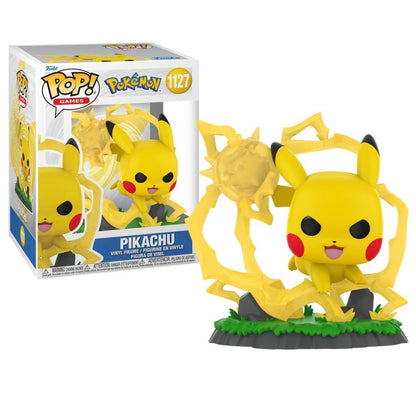 Funko Pop ! Games Pokemon - (1127) Pikachu Premium Special Edition 14cm