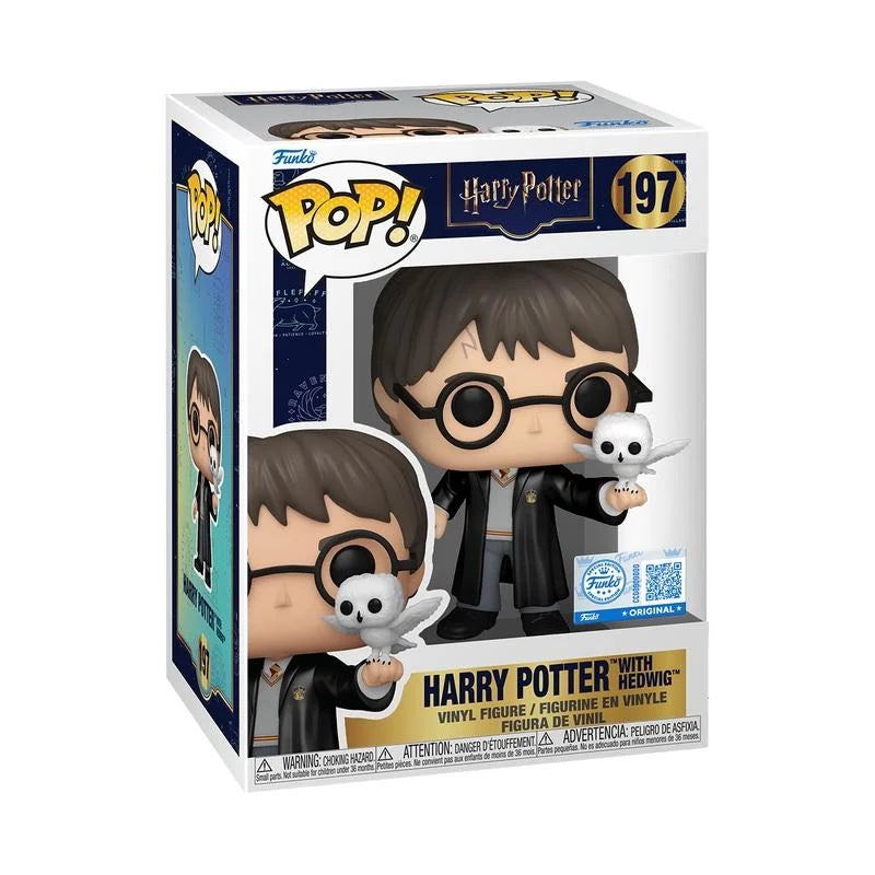 Funko Pop! Harry Potter - (197) Harry w/ Hedwig Special Edition 9cm