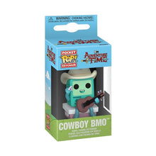 Funko Pop! Pocket Keychain: Adventure Time (Cowboy Bmo) Mini Figure, Portachiavi da Collezione, 4cm