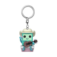 Funko Pop! Pocket Keychain: Adventure Time (Cowboy Bmo) Mini Figure, Portachiavi da Collezione, 4cm