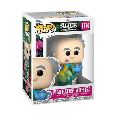 Funko Pop! Disney: Alice in Wonderland S3: Mad Hatter w/Tea (1770) Vinyl Figure 9cm (Preorder)