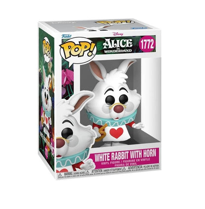Funko Pop! Disney: Alice in Wonderland S3: White Rabbit w/Horn (1772) Vinyl Figure 9cm (Preorder)
