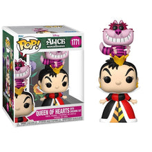 Funko Pop! Disney: Alice in Wonderland S3 - (1771) Queen of Hearts w/Cheshire - Regina Di Cuori Figure Vinyl