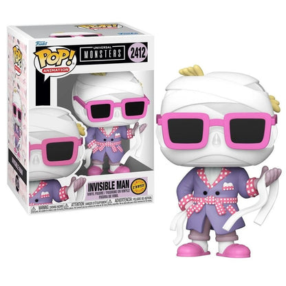 Funko Pop! Animation: Universal Monsters (2412) Invisible Man (CHASE) 9cm