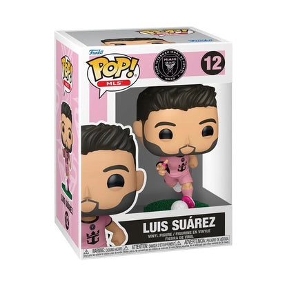Funko Pop! MLS: Club Internacional de Fútbol Miami (12) Luis Suarez - Vinyl Figure 9cm