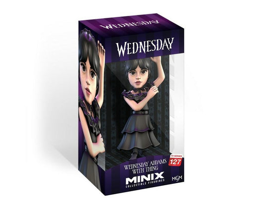 Minix: Wednesday Addams Ball Dress (Tv Series 127) Figure 12Cm Statua Mercoledi
