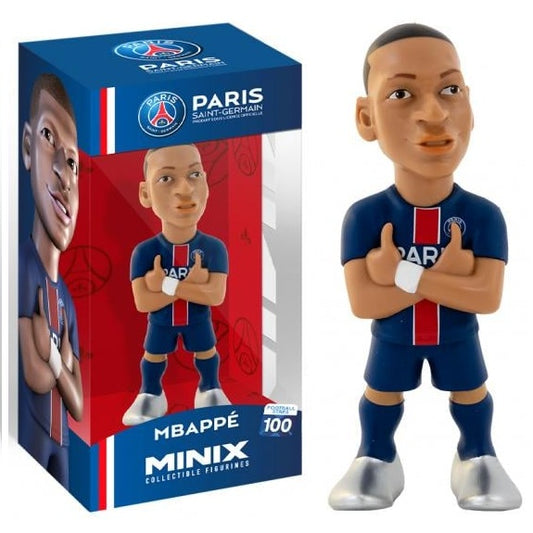 Minix: Psg - Kylian Mbappe (Football Star 100) Figure 12Cm Statua Statuetta