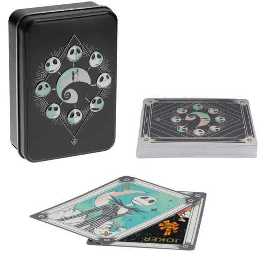 Paladone Playing Cards Nightmare Before Christmas Mazzo Carte Francesi Box Latta
