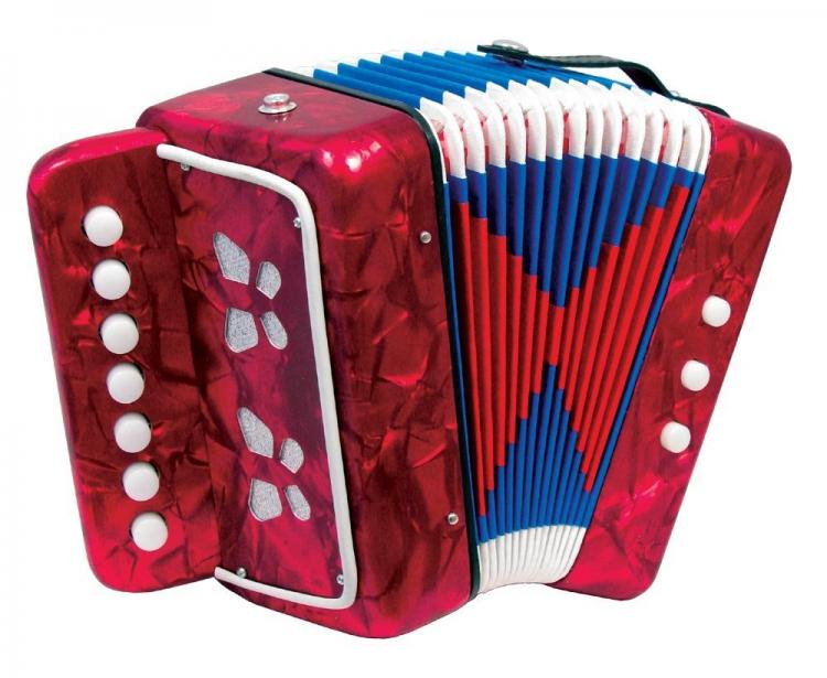 Mini Organetto Fisarmonica Strumento Musicale Di Musica Idea Regalo Per Bambini