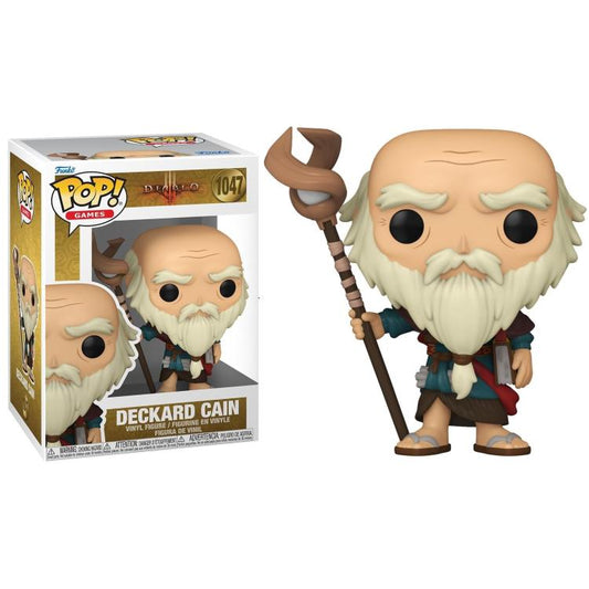 Funko Pop ! Games Diablo 3 - (1047) - Deckard Cain Statuetta Vinyl Figure 9Cm