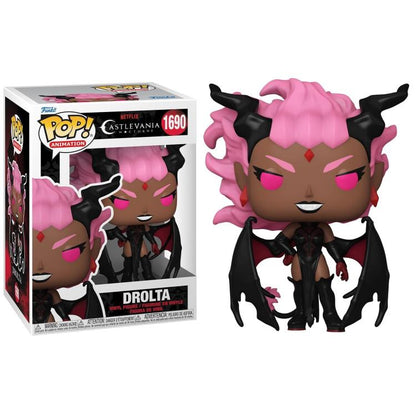 Funko Pop ! Animation Netflix Castelvania (1690) Drolta Statua Vinyl Figure 9Cm