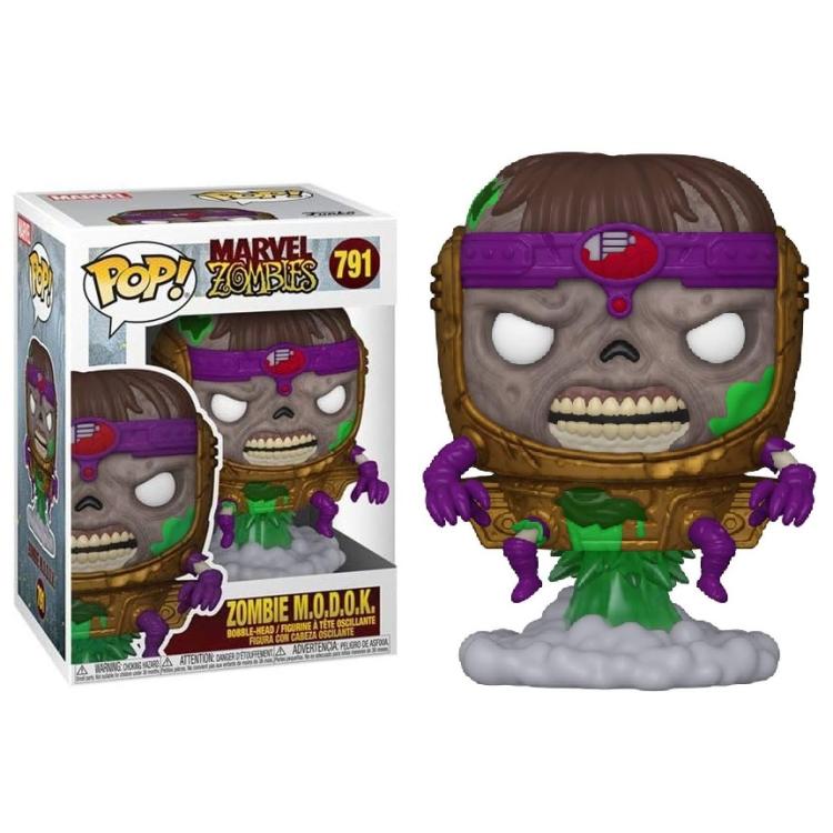 Funko Pop ! Marvel Zombies - Modok M.O.D.O.K - (791) Statuetta Vinyl Figure 9Cm