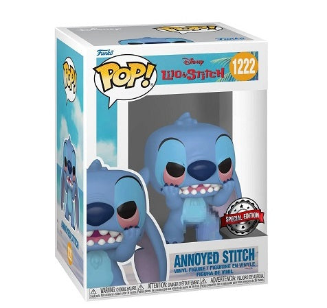 Funko Pop ! Disney Lilo & Stitch (159) Annoyed Stitch Special Edition Figure 9Cm