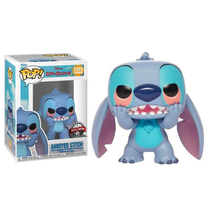 Funko Pop ! Disney Lilo & Stitch (159) Annoyed Stitch Special Edition Figure 9Cm
