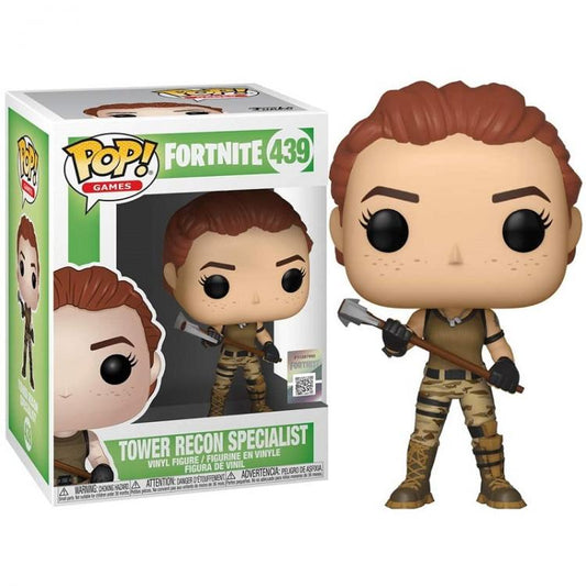 Funko Pop ! Games Fortnite Tower Recon Specialist 439 Vinyl Figure Da Collezione