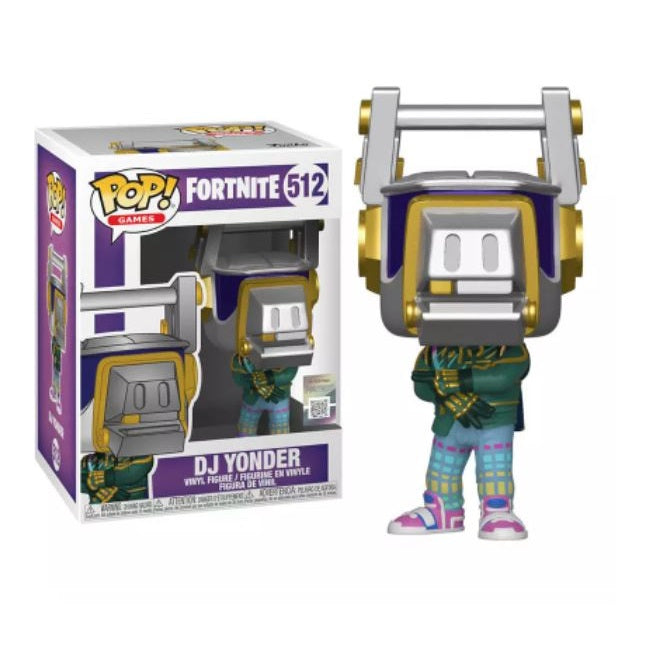Funko Pop ! Games Fortnite - Dj Yonder 512 Vinyl Figure Da Collezione Videogioco