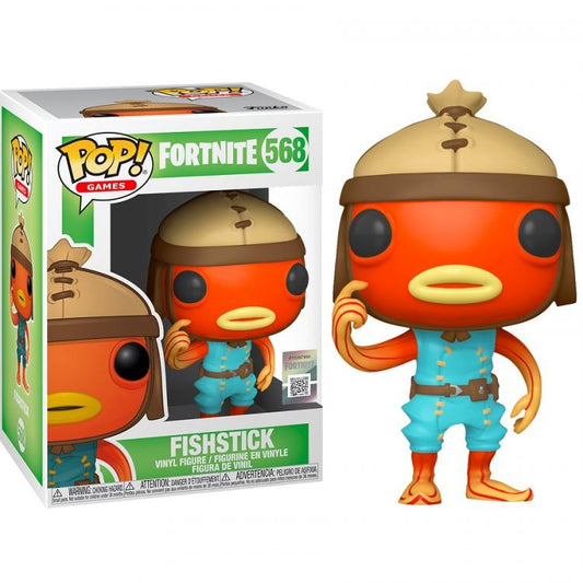 Funko Pop ! Games Fortnite - Fishstick (568) Vinyl Figure Da Collezione Gioco
