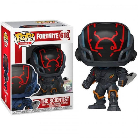 Funko Pop ! Games Fortnite - The Scientist (618) Vinyl Figure Da Collezione