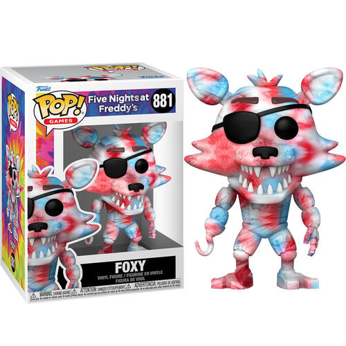 Funko Pop ! Games Five Nights At Freddy'S - (881) Tie-Dye Foxy Figure Vinyl Fnaf