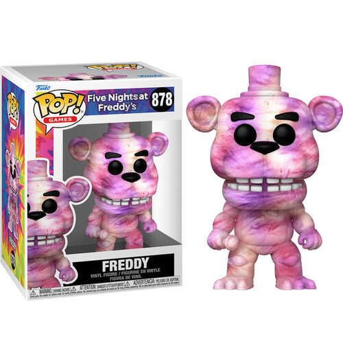 Funko Pop ! Games Five Nights At Freddy'S - (878) Tie-Dye Freddy Figure Fnaf 9Cm