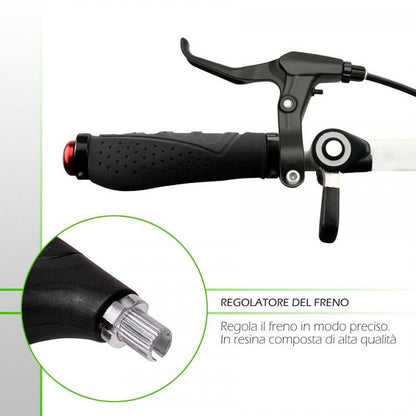 Coppia Leve Freni In Resina Bici Freno Regolabile Universale Bicicletta Mtb Bike