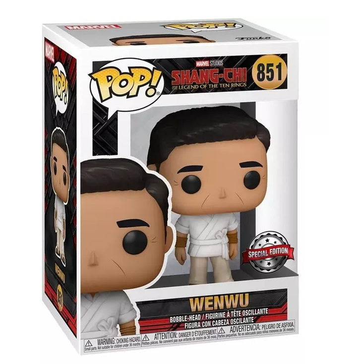Funko Pop Marvel Shang-Chi (851) Marvel Studios Special Edition Vinyl Figure 9Cm